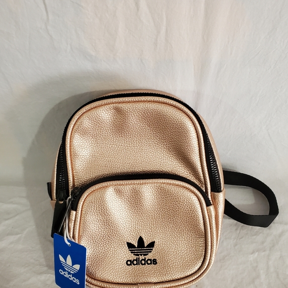 Adidas Originals Mini Pu Leather Backpack - Picture 1 of 7